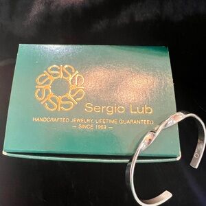 🛑SOLD🛑Sergio Lub Silver Infinity Bracelet from the Classic Line - Size Medium